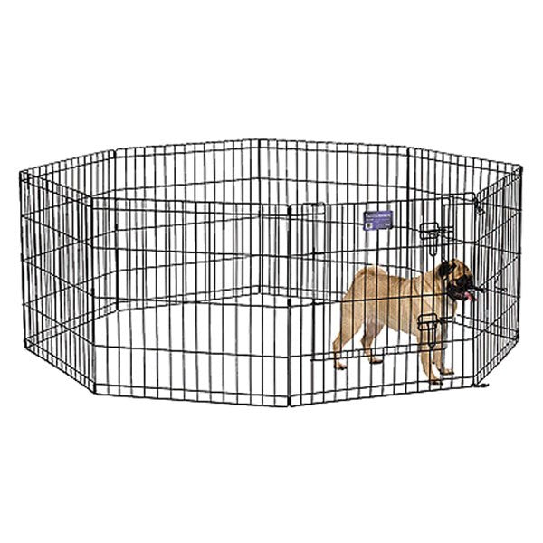 Dog Play Pen W/ Door 24"H