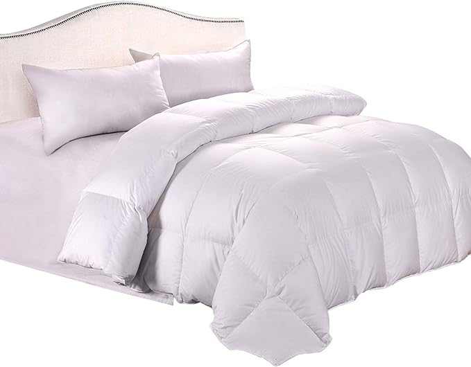 Down Comforter (White) - King