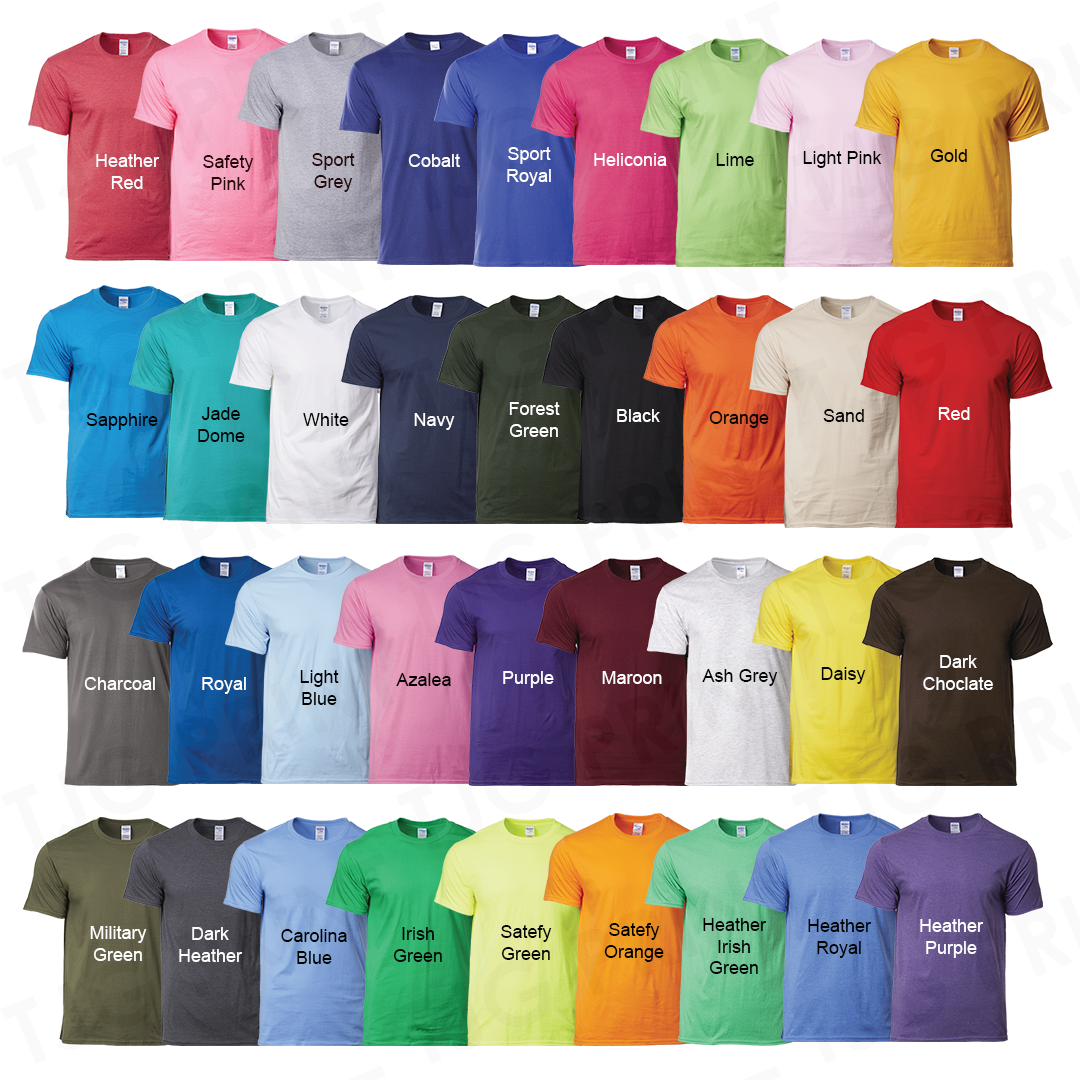 T-Shirts (Unisex) With Screen Print