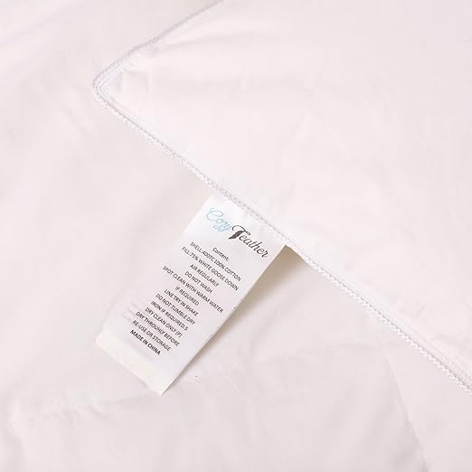 Down Comforter (White) - King